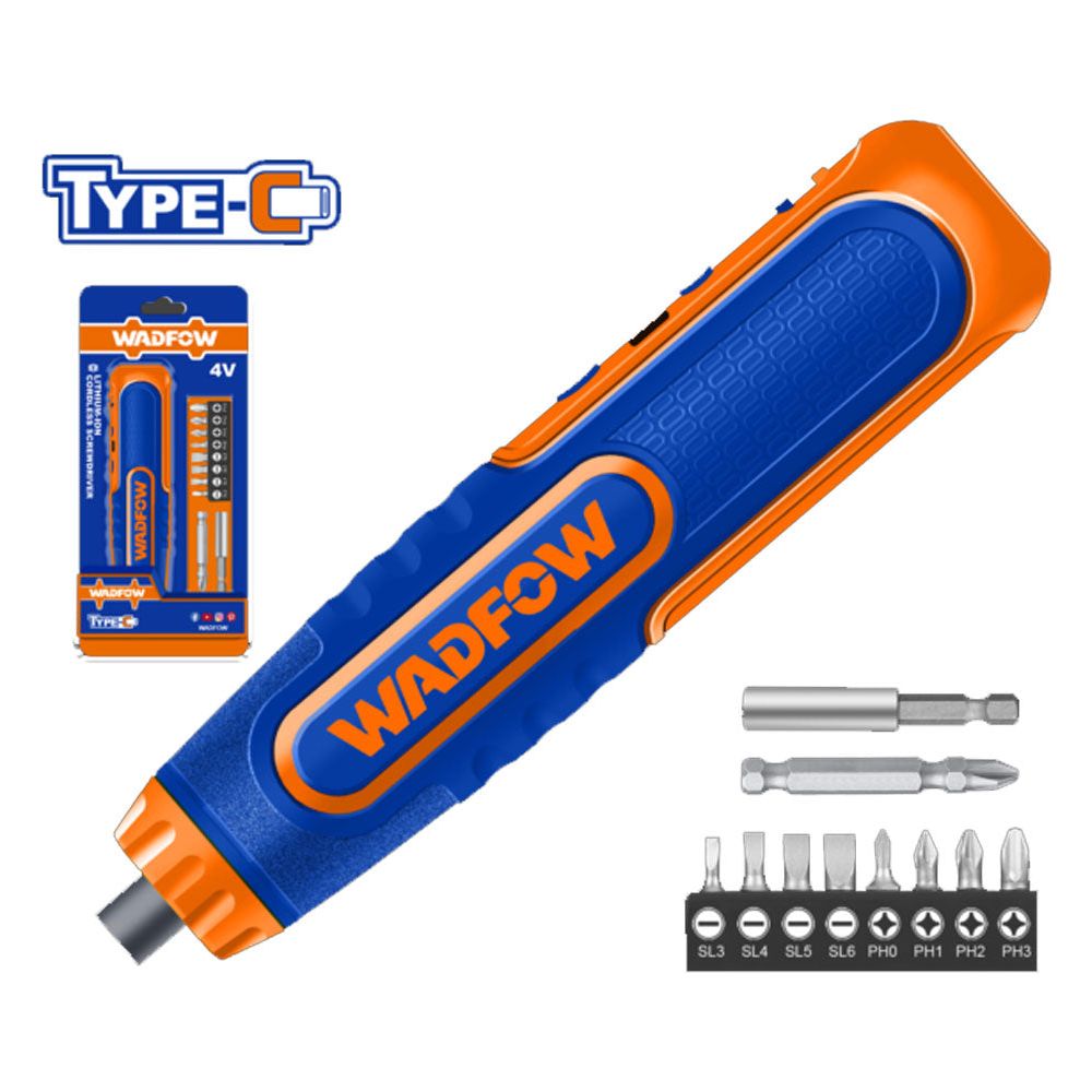 Wadfow WCV4435 Cordless Screwdriver 4V