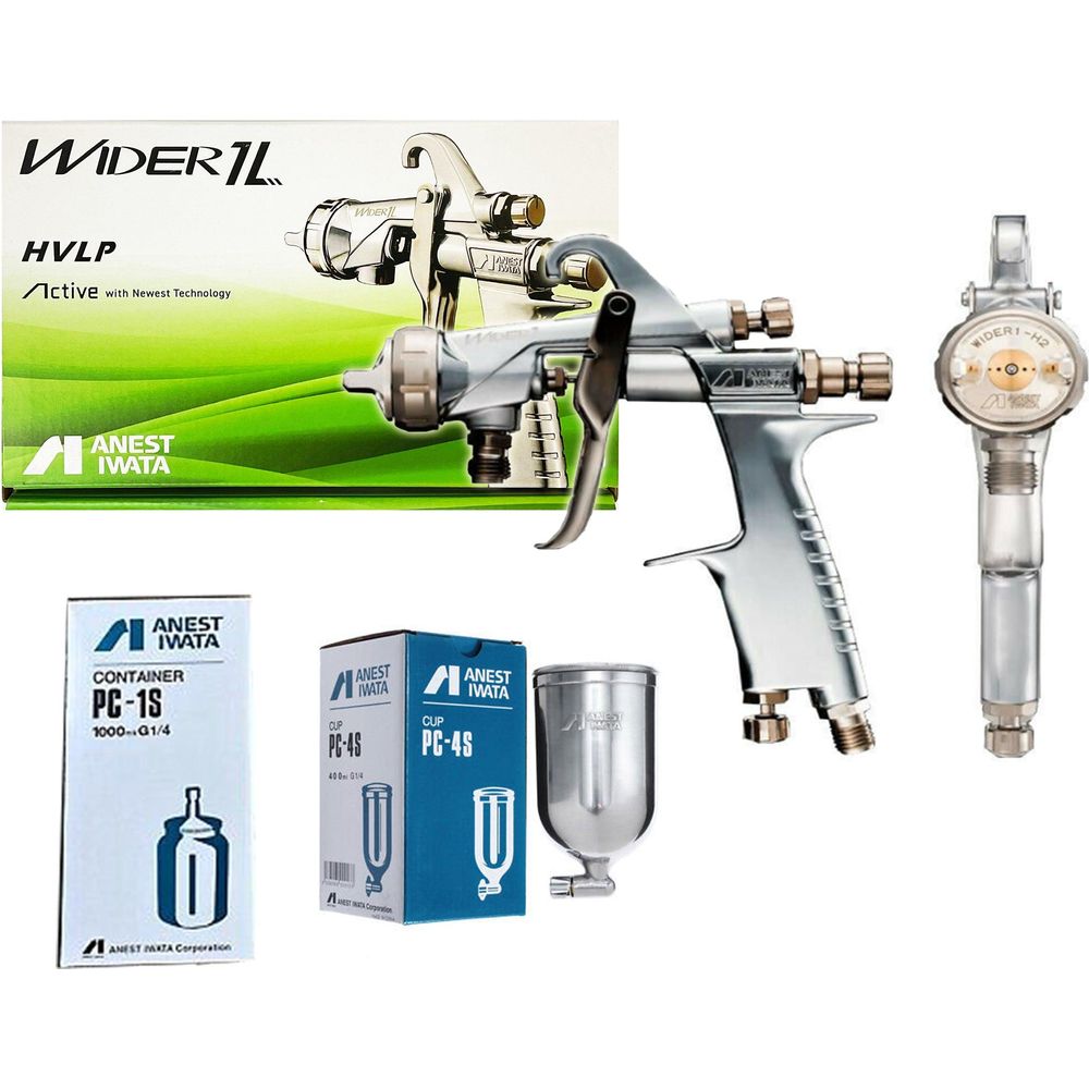 Anest Iwata WIDER1L Small Type Low Pressure Paint Spray Gun