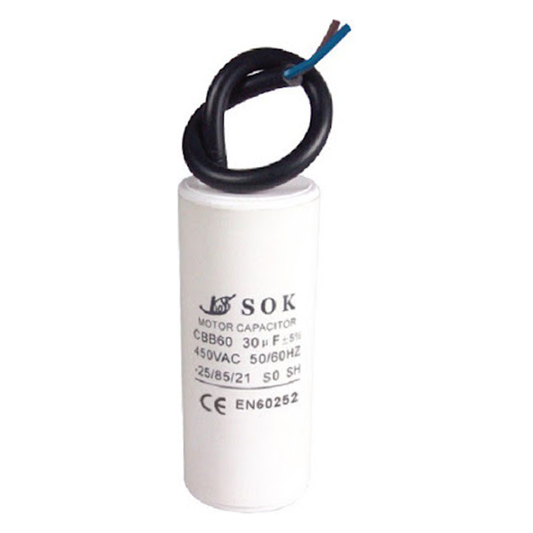 Yamata Running Capacitor with Cable 450V | Yamata by KHM Megatools Corp.