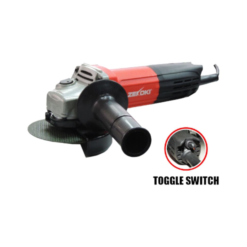 Zekoki ZKK-4031TS Angle Grinder 4" 720W (Toggle Switch)