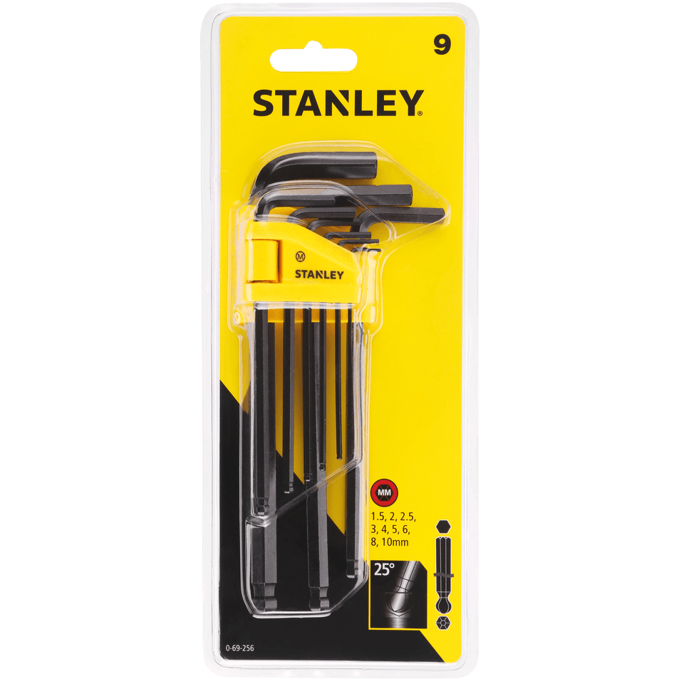 Stanley Hexagonal Allen Wrench Key - Ball End Tip | Stanley by KHM Megatools Corp.