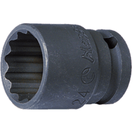 Hans 84402M 1/2" Drive Impact Socket Wrench 12pts [Loose] - KHM Megatools Corp.
