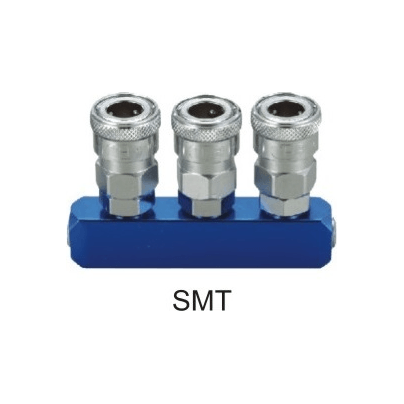 THB SMT Quick Coupler - Manifold / Multi Coupling (Straight 3-Way) | THB by KHM Megatools Corp.