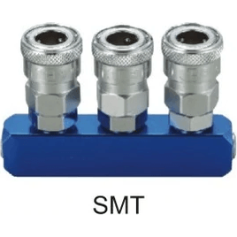 OSK GN3-SMT Quick Coupler - Manifold / Multi Coupling (Straight 3-Way) - KHM Megatools Corp.