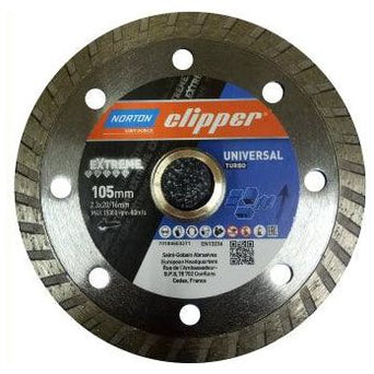Norton Clipper Extreme Diamond Cut Off Disc 4" [Universal Turbo] | Norton by KHM Megatools Corp.