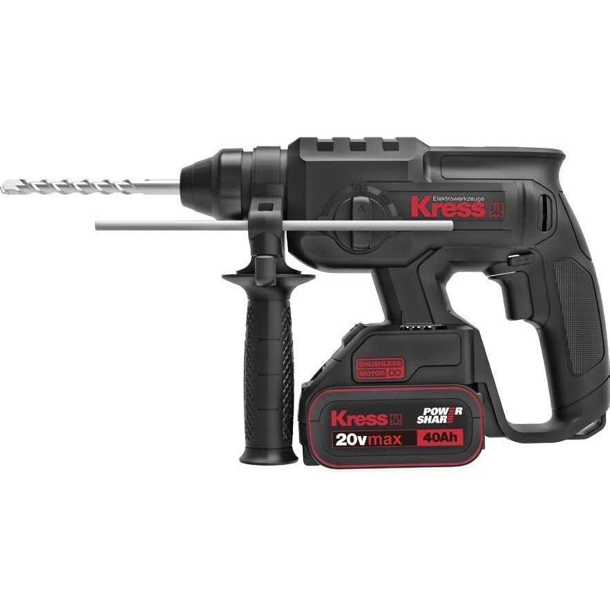 Kress KU390 20V Cordless SDS-plus Brushless Rotary Hammer - Goldpeak Tools PH Kress Main image