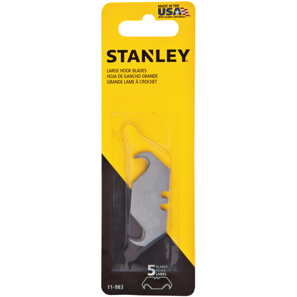 Stanley 11-983 Large Cutter Knife Hook Blade | Stanley by KHM Megatools Corp.
