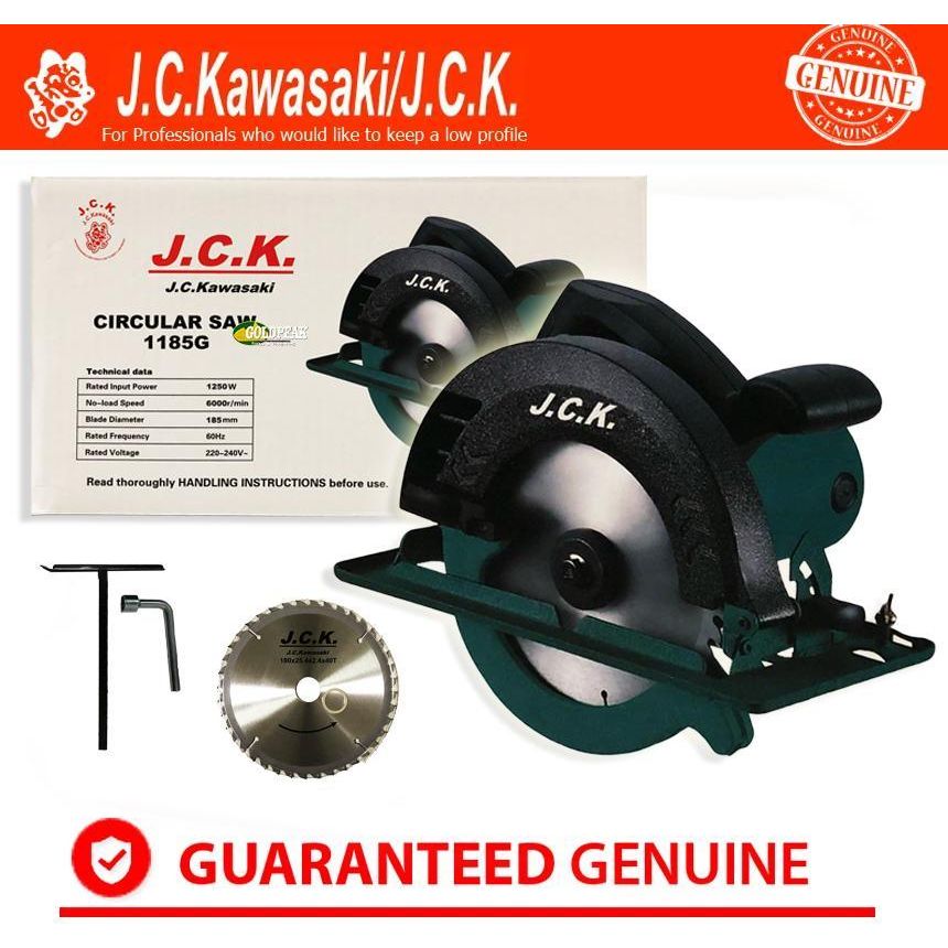 Jc Kawasaki 1185G Circular Saw - Goldpeak Tools PH Jc Kawasaki