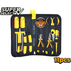 Ingco HKETS0111 11pcs Electricians Tool Kit Set (SS) - KHM Megatools Corp.