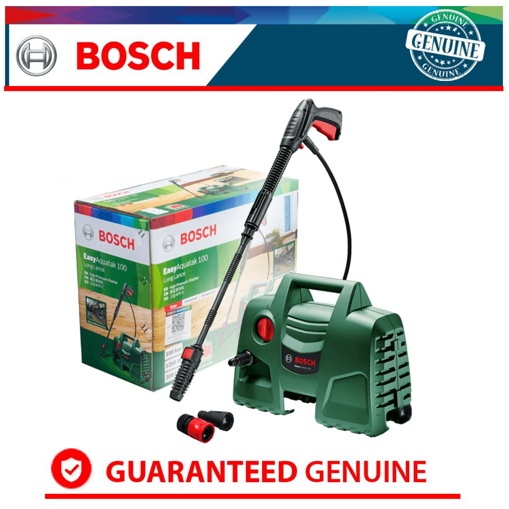 Bosch Easy AQUATAK 100 High Pressure Washer (Long Lance) - Goldpeak Tools PH Bosch