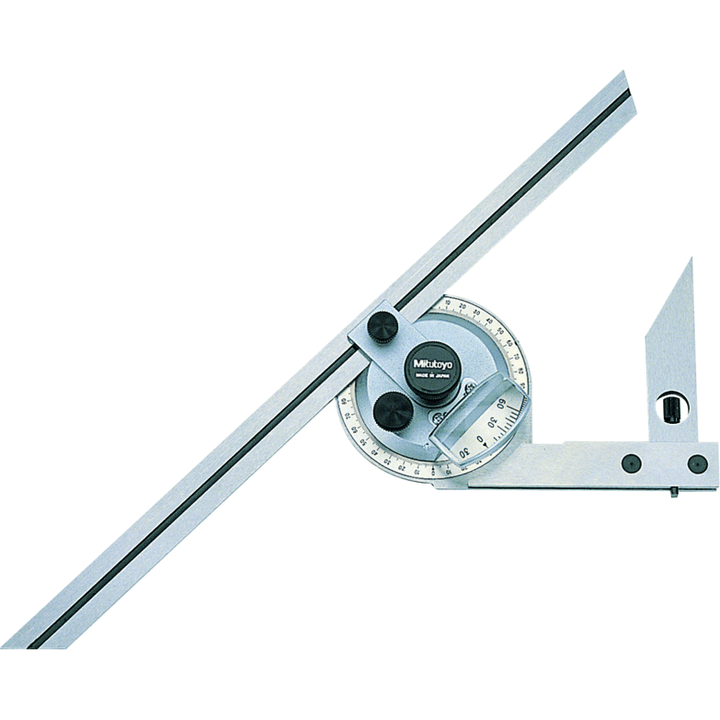 Mitutoyo Universal Bevel Protractor, Series 187 – KHM Megatools Corp.