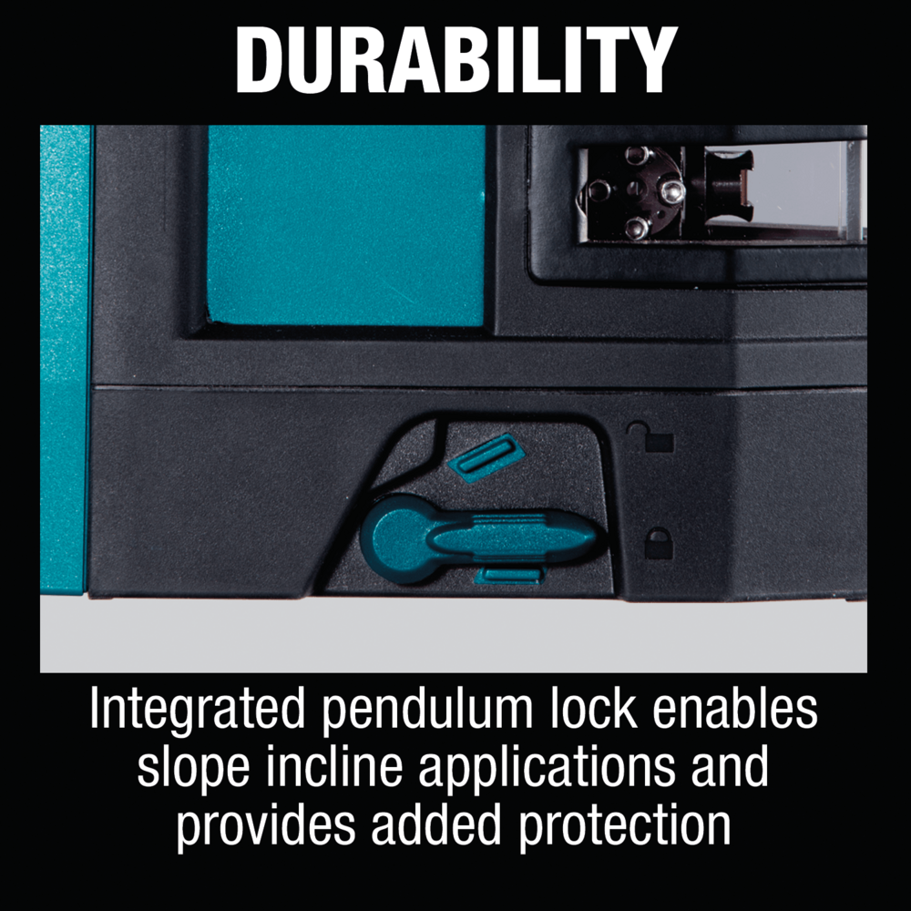 Makita SK106GDZ Cordless Cross Line Laser Level (Green) 12V CXT [Bare] - KHM Megatools Corp.