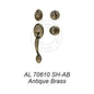 Amerilock AL 70610 2-Tone Elegant Entrance Handle Lock (Single and Double Handle) | Amerilock by KHM Megatools Corp.