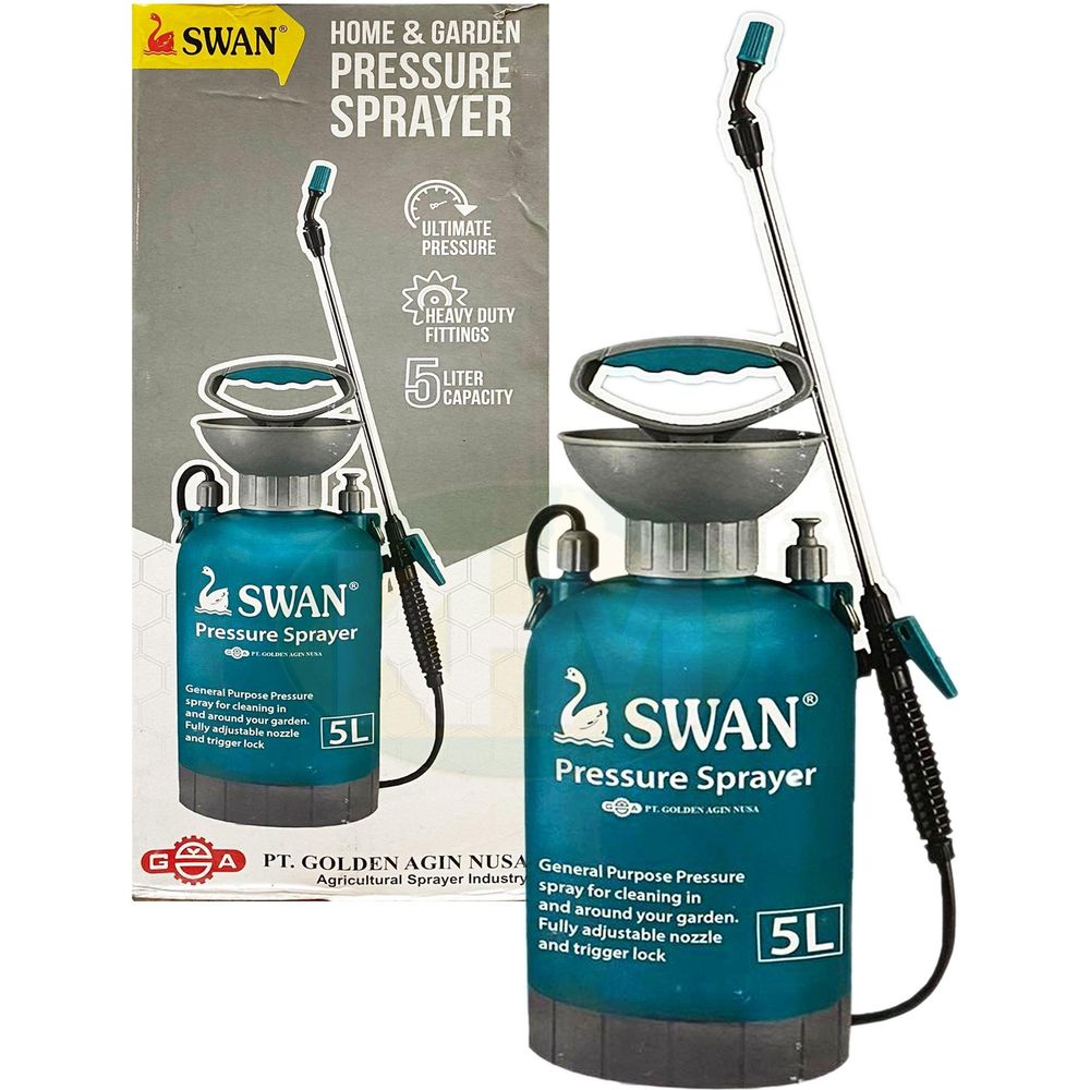 Golden Agin Swan 5L Garden Pump Pressure Sprayer