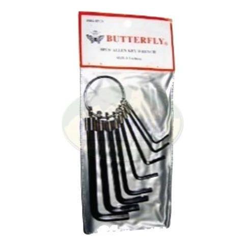 Butterfly #804 Allen Wrench Set - Goldpeak Tools PH Butterfly