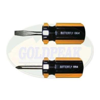Butterfly #6904 Stubby Screwdriver (1/4") - Goldpeak Tools PH Butterfly