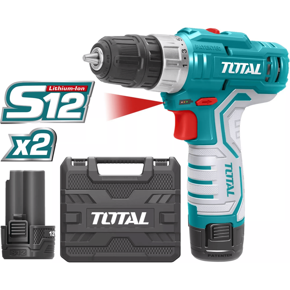 Total TDLI1232 12V Cordless Drill | Total by KHM Megatools Corp.