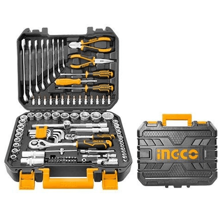 Ingco HKTHP21001 100pcs Hand Tools Set with Case