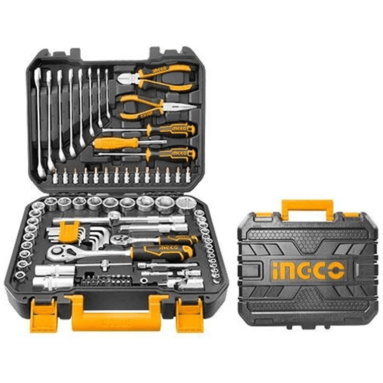 Ingco HKTHP21001 100pcs Hand Tools Set with Case - KHM Megatools Corp.