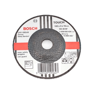 Bosch Flexible Grinding Disc 4" for INOX (2608600434) | Bosch by KHM Megatools Corp.