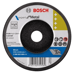 Bosch Grinding Disc 4" Expert for Metal (2608603686) | Bosch by KHM Megatools Corp.