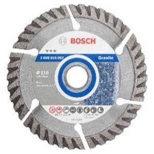 Bosch Diamond Cut oFf Wheel 4" Segmented for Granite (2608615097) - KHM Megatools Corp. Main image