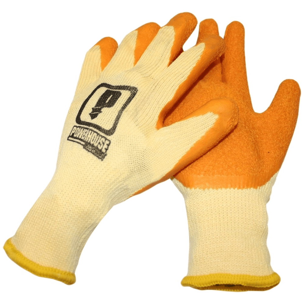 Powerhouse Cotton Gloves with Latex
