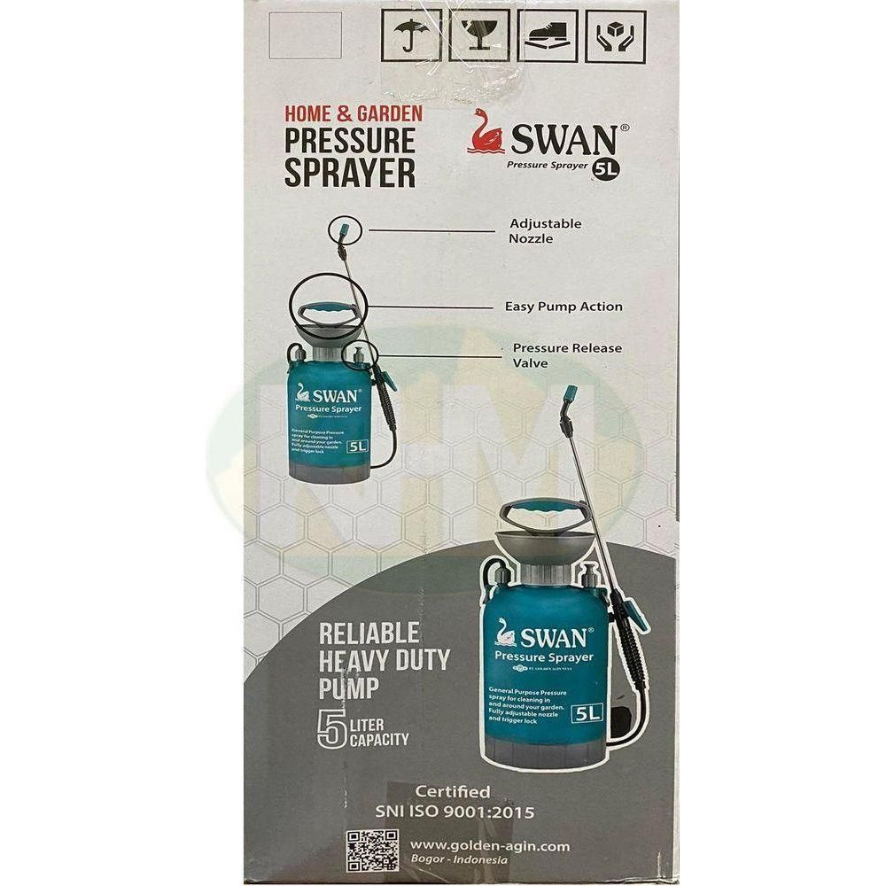 Golden Agin Swan 5L Garden Pump Pressure Sprayer
