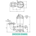 Wilo Submersible Sewage Pump [Dirty Water] (PDN Series) | Wilo by KHM Megatools Corp.