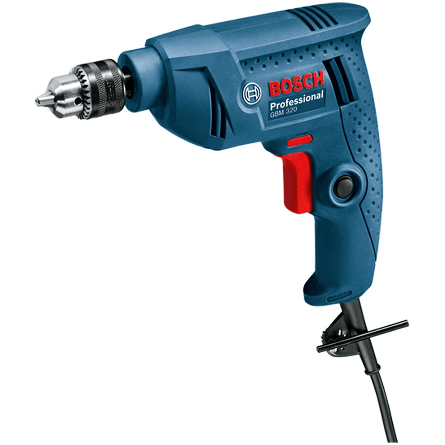 Bosch GBM 320 Hand Drill 6.5mm (1/4") 320W [Contractor's Choice] (No Box) Secondary image