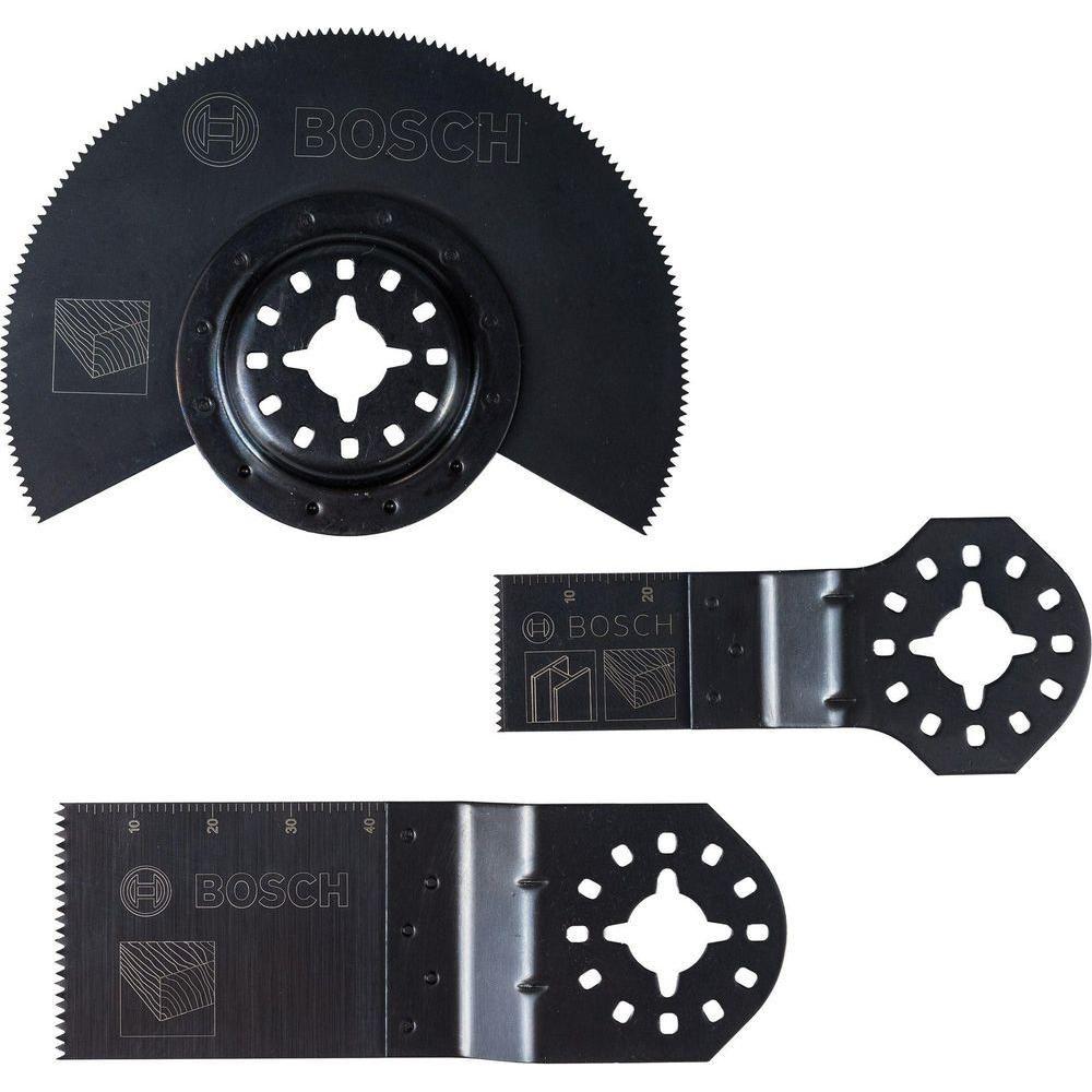 Bosch Multi-Tool Blade Set for Wood & Metal Set 3Pcs (2608662343) Secondary image
