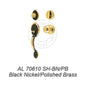 Amerilock AL 70610 2-Tone Elegant Entrance Handle Lock (Single and Double Handle) | Amerilock by KHM Megatools Corp.