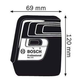 Bosch GLL 3X Three Line Laser Level - Goldpeak Tools PH Bosch