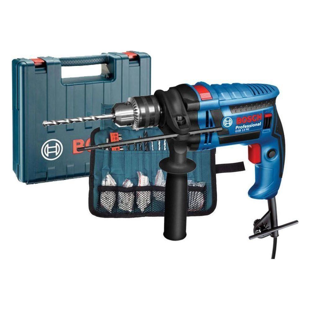 Bosch GSB 13 RE Impact Drill + 100 pcs Accessories - Goldpeak Tools PH Bosch Main image