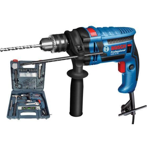 Bosch GSB 13 RE Impact Drill + Handtools with Accessories - Goldpeak Tools PH Bosch