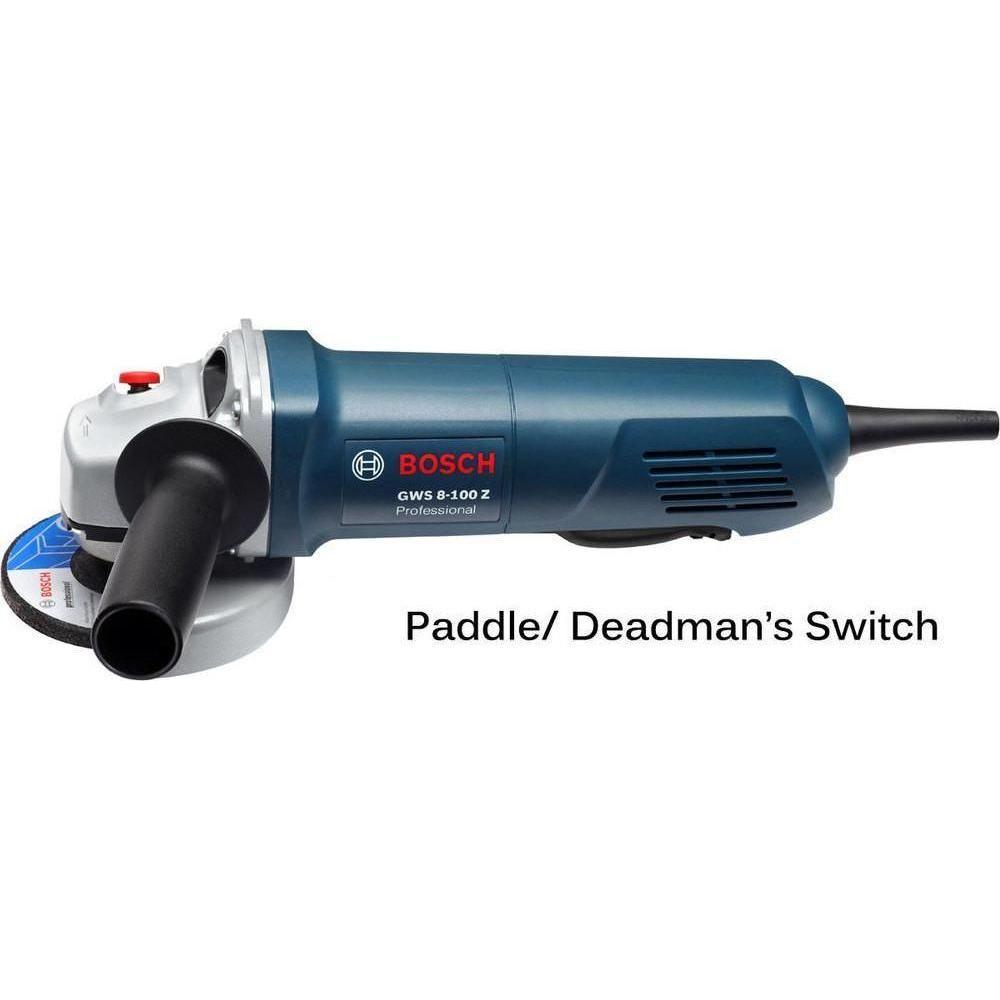 Bosch GWS 8-100 Z Angle Grinder (Deadman's Switch) - Goldpeak Tools PH Bosch Main image