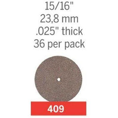 Dremel 409 Cut Off Wheel - Goldpeak Tools PH Dremel