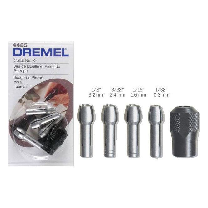 Dremel 4485 Quick Change Collet Nut Set - Goldpeak Tools PH Dremel