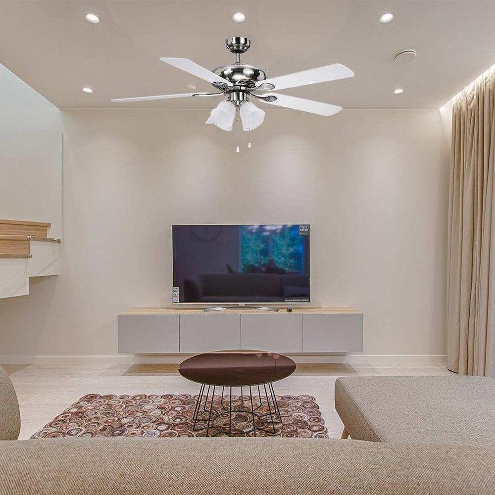 Greenfield St. James 52" Ceiling Fan with 5 Blades / Lights - KHM Megatools Corp.