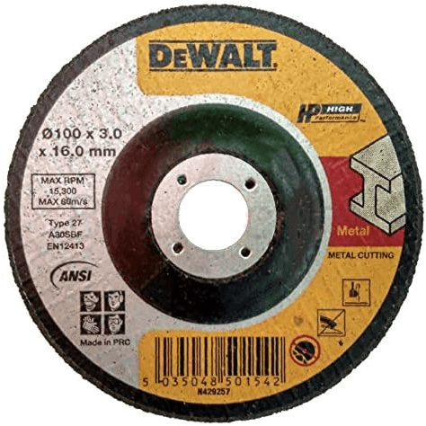 Dewalt DW4520IA Cut Off Wheel 4" for Metal - KHM Megatools Corp.
