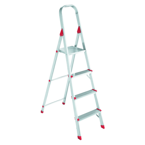 Louisville L2346 Aluminum Euro Platform Utility Step Ladder / A-Type Ladder (200 lbs)