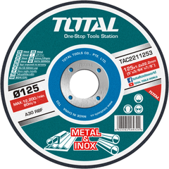 Total TAC2211253 Cut Off Wheel 5" | Total by KHM Megatools Corp.