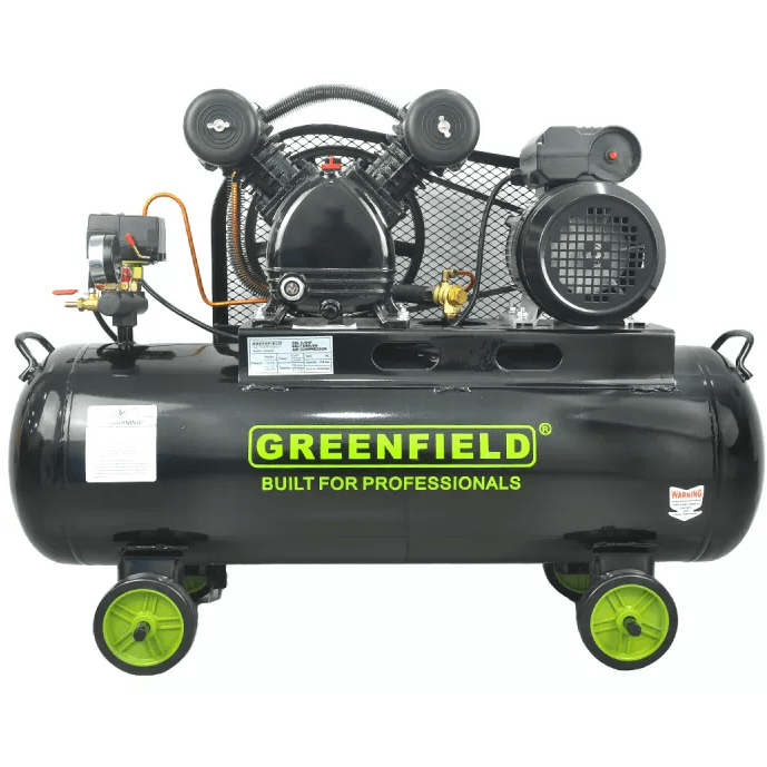 Greenfield GAC60-B 1/2 HP Belt Driven Air Compressor 60L 115psi - KHM Megatools Corp.