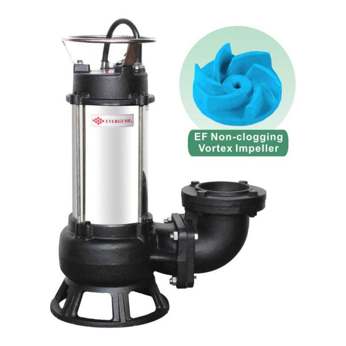 Evergush Submersible Vortex Sewage Pump (Dirty Water) | Evergush by KHM Megatools Corp.