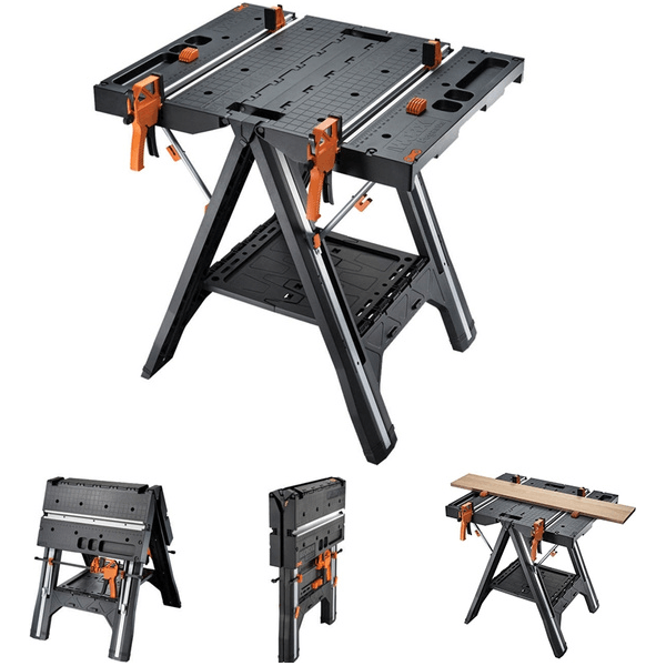 Worx WX051 Pegasus Multifunction Work Table Saw Horse