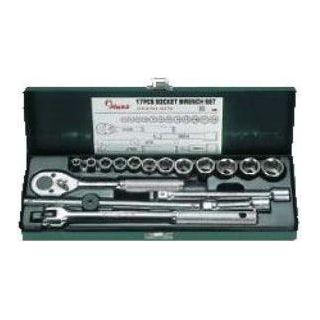 Hans 3617 3/8" Drive 18pcs Socket Wrench Set | Hans by KHM Megatools Corp.