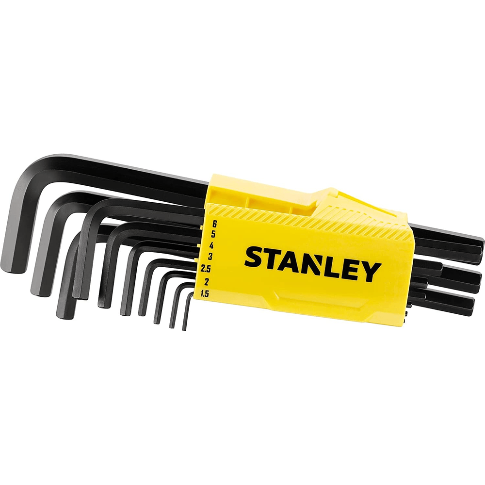 Stanley Hexagonal Allen Wrench Key - Ball End Tip (With T-Handle) | Stanley by KHM Megatools Corp.