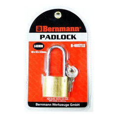 Bernmann Brass Padlock Long Shackle | Bernmann by KHM Megatools Corp.