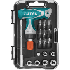 Total TACSD30186 18pcs T-Handle Screwdriver Set | Total by KHM Megatools Corp.