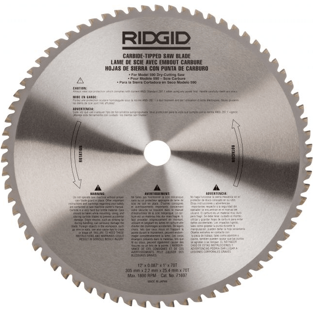 Ridgid 14 sales chop saw